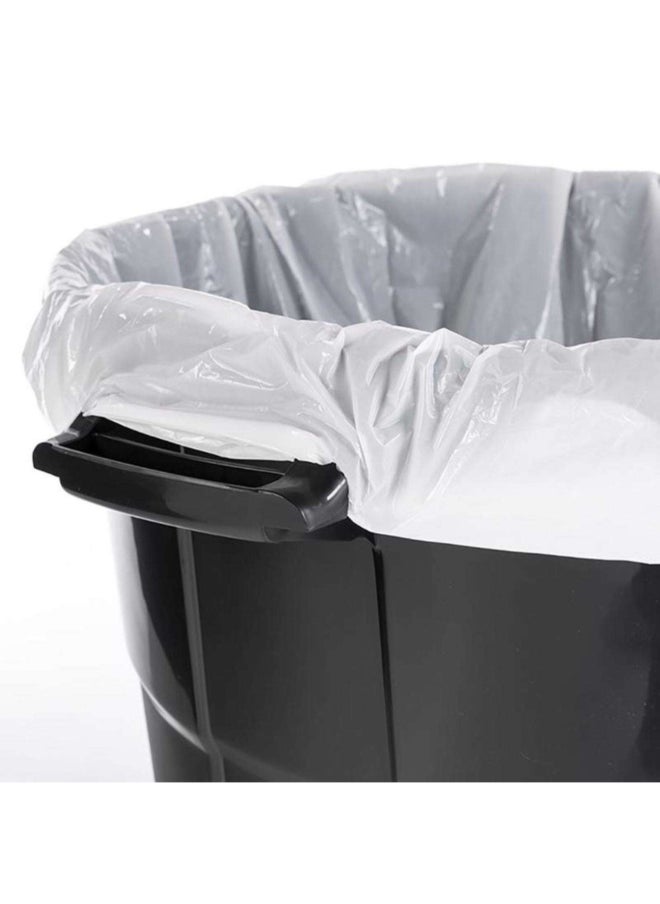 United Solutions Click Lock Lid Plastic Trash Can Black 75.70 L TI0040  - Image 4
