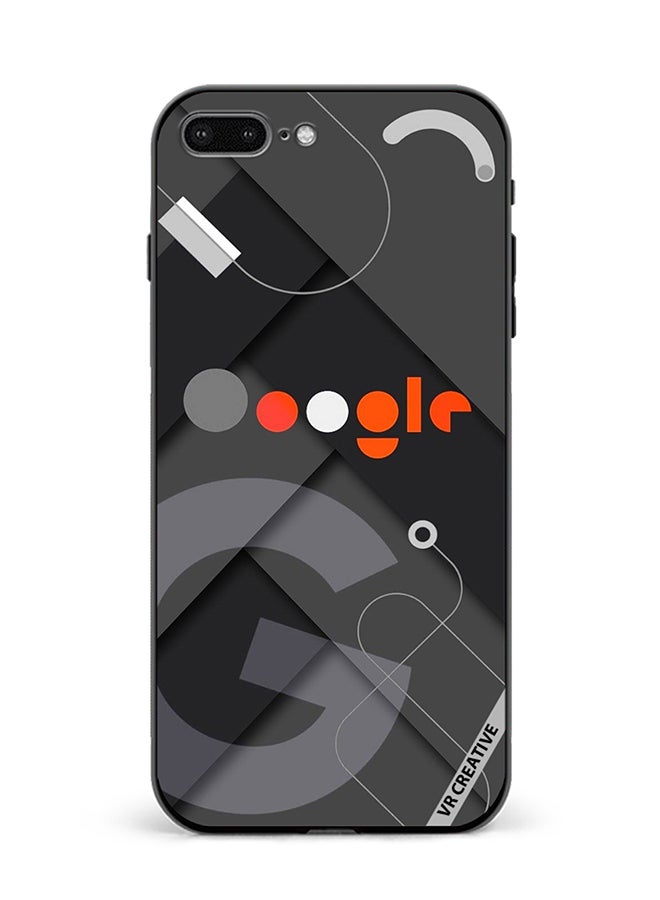 VR CREATIVE غطاء حماية لجهاز آبل آيفون 7 بلس/8 بلس تصميم جوجل متعدد الألوان - Image 1