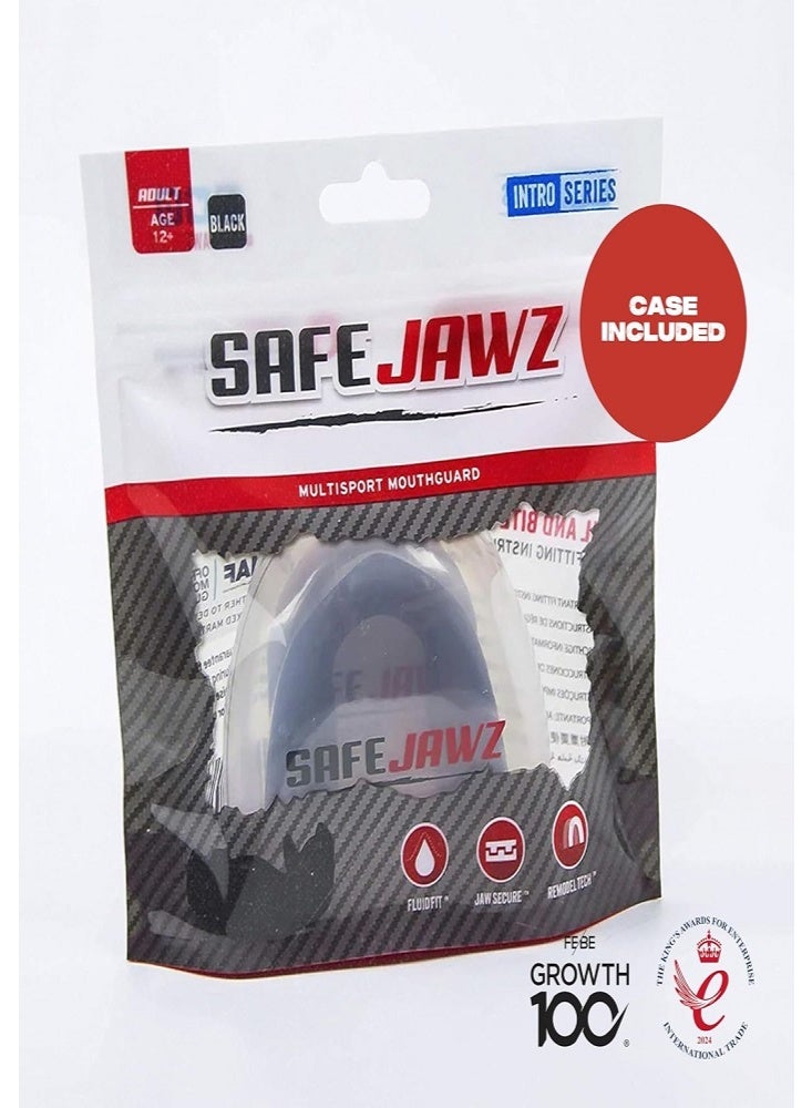 SAFEJAWZ Mouthguard Slim Fit, Adult and Junior Gum Shield with Case for Boxing, MMA, Rugby, Martial Arts, Judo, Karate, Hockey and All Contact Sports - Image 2