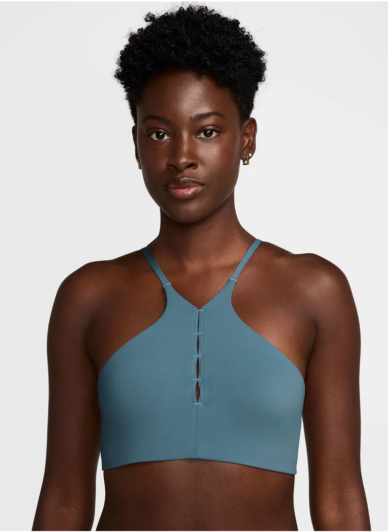 نايكي High-Neck Keyhole Sports Bra