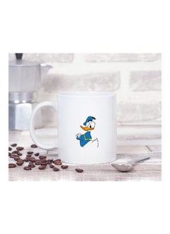 LIT Donald Duck Printed White Ceramic Coffee Mug  - Image 2
