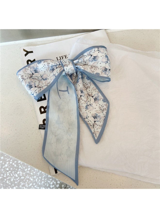 وشاح حريري صغير مناسب لجميع الأذواق، ربطة شعر طويلة ضيقة، حقيبة، شريط، شريط منقوش بسيط للنساء