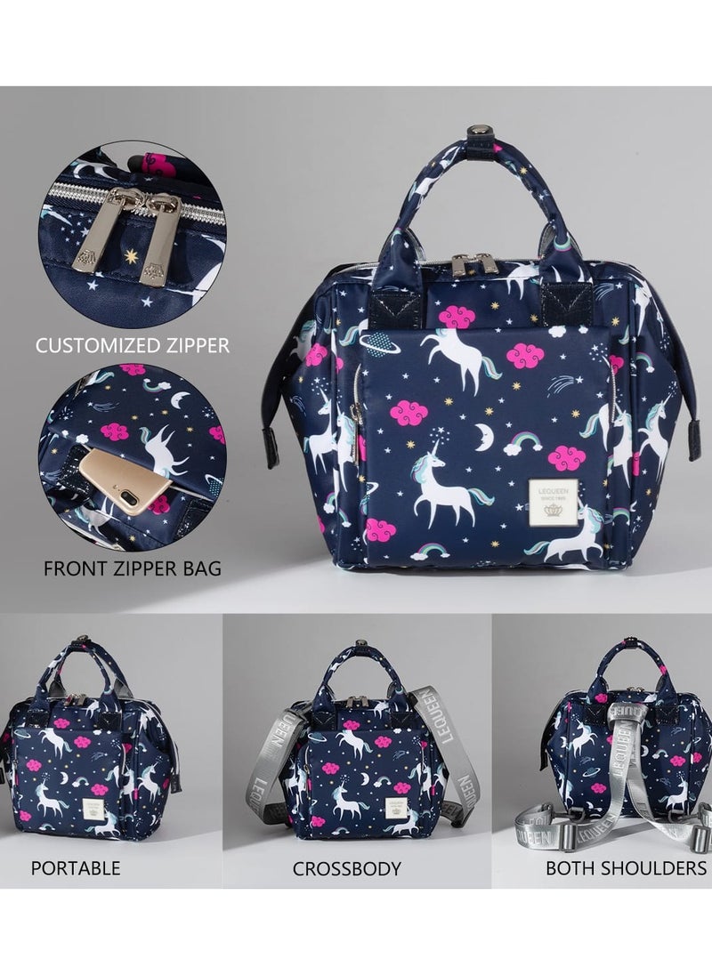 LEQUEEN - lequeen diaper bag set , 7th edition diamond , unicorn - Image 1