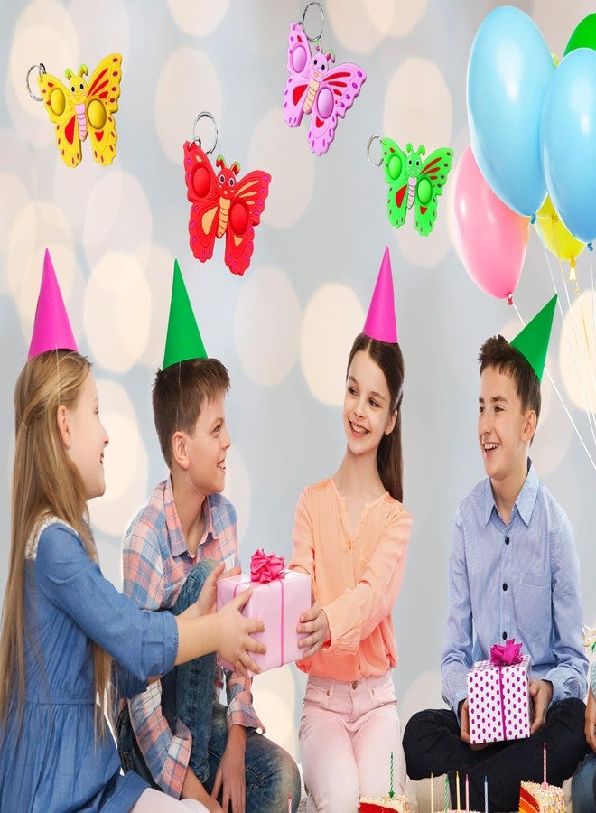١٠ عبوات من فقاعات صغيرة على شكل فراشات، هدايا للطلاب والمعلمين، ألعاب للأطفال، هدايا حفلات الأعياد - Image 3