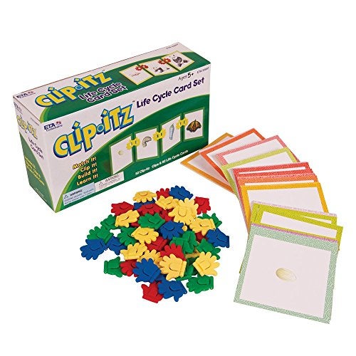 hand2mind Clip-itz Life Cycle Card Set - Image 2