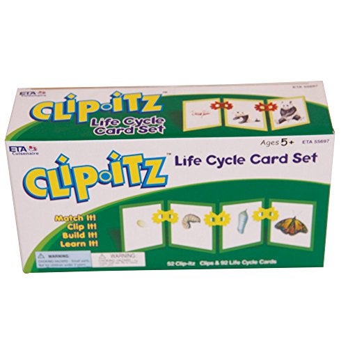 hand2mind Clip-itz Life Cycle Card Set - Image 3