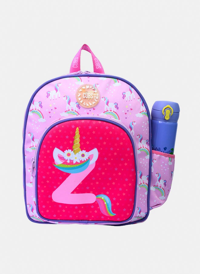 CUBS Nursery Pink Unicorn Letter Z Bag - Image 2