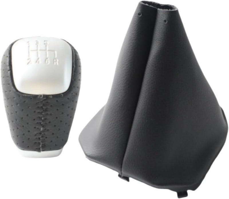 Car Gear Shift Knob for Range for Rover for Evoque 2011-2018 Gear Shift Knob Leather Boot Collar Case Gear Knob Cover - Image 1