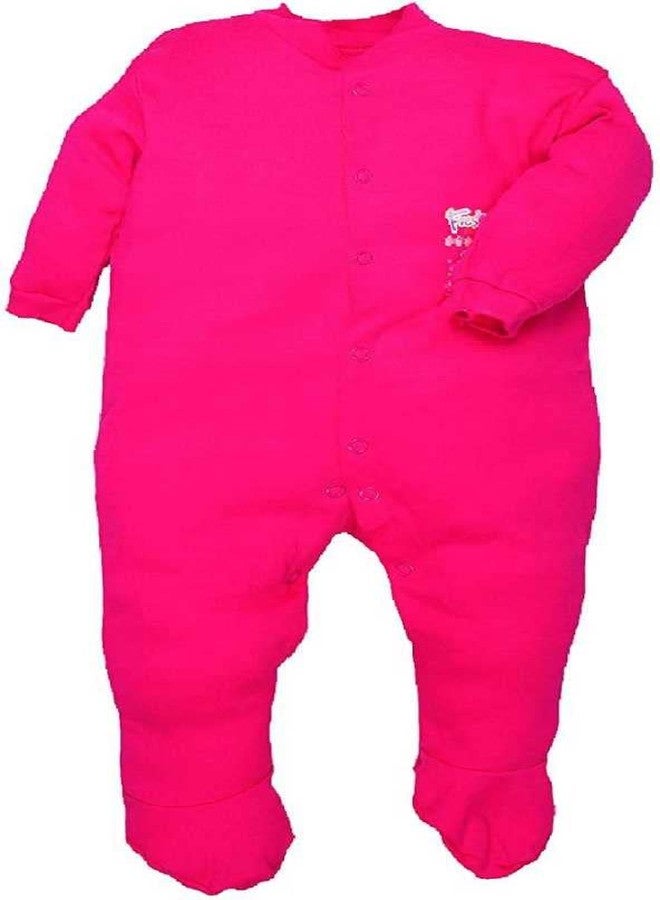 TiniBerry Baby Long Sleeve Cotton Full Body Sleep Suit, Romper for Boys and Girls Set of 3 (6-9 Months, Rani) - Image 2
