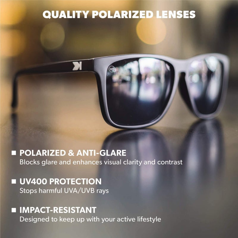 Knockaround Fast Lanes Polarized Lightweight Sunglasses for Men & Women - UV400 Protection - Image 2