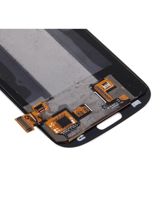 شاشة LCD أصلية بديلة + لوحة لمس لهاتف Galaxy SIII / i9300 باللون الأبيض - Image 4