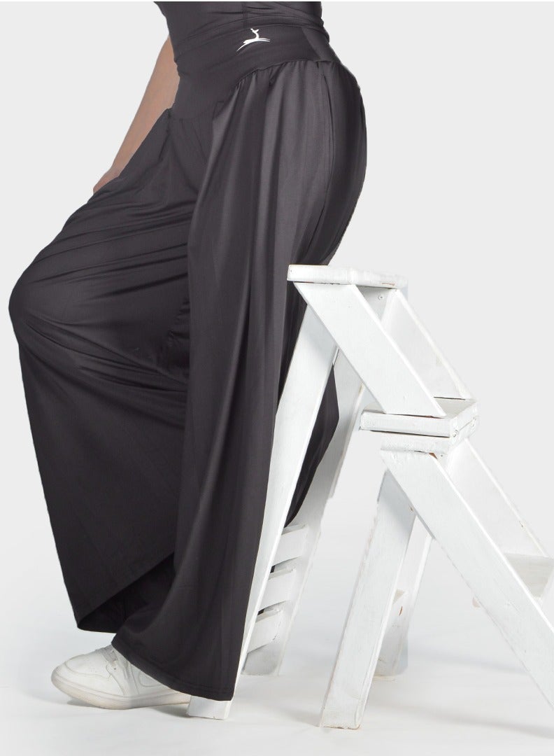 دو سبورتس وير بنطلون رياضي مريح واسع الساق للنساء - Image 1