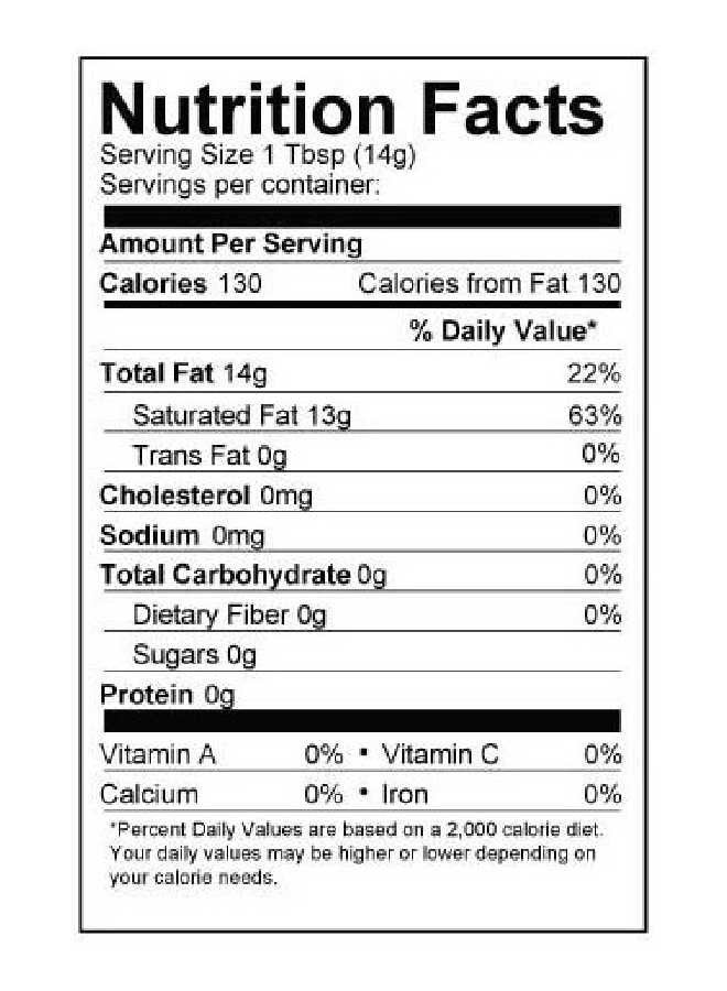 Back 2 Organics Virgin Coconut Oil 500ml - Image 2