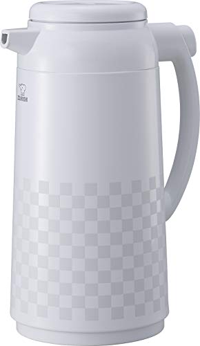 Zojirushi AFFB10WZ Premium Thermal Carafe 10 Liter Ichimatsu White - Image 1