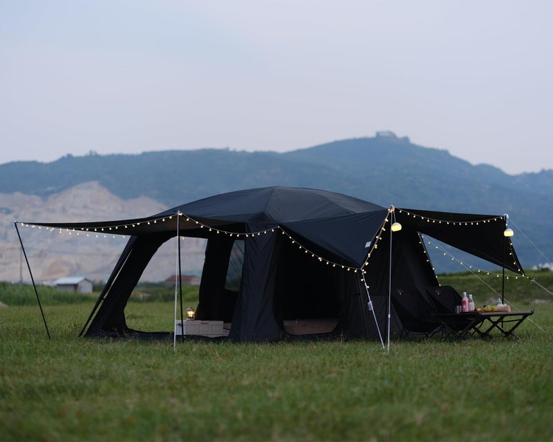 Vidalido 8-10 Person Camping Tent with 3 Door 2 Room Large Family Cabin Tents, Double Layer Waterproof Portable Glamping Tent, Big Tents for Outdoor Picnic Camping Hiking and Family Gathering - Image 4