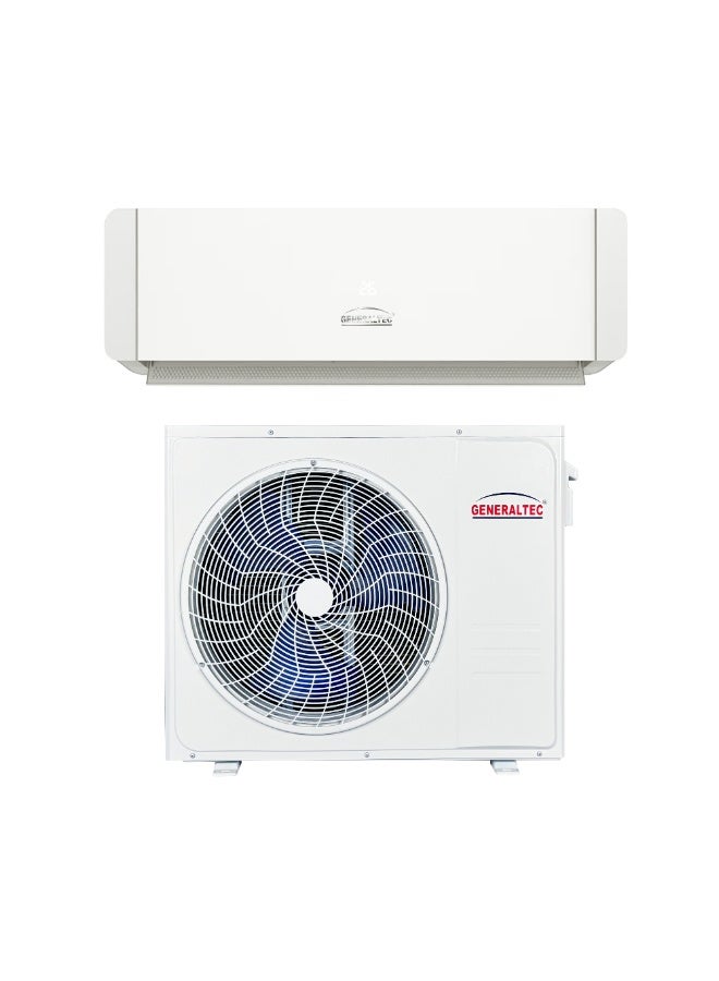Generaltec 2 Ton 24000 BTU DC Inverter Split Air Conditioner | T3 Rotary Compressor for UAE Extreme Heat | Turbo Cooling | 4D Airflow | Golden Fin Anti-Corrosion | Energy Saving | Low Noise | 5 Years Full + 10 Years Compressor Warranty | GSIAC24IN3S 2900 W GSIAC24IN3S white - Image 3