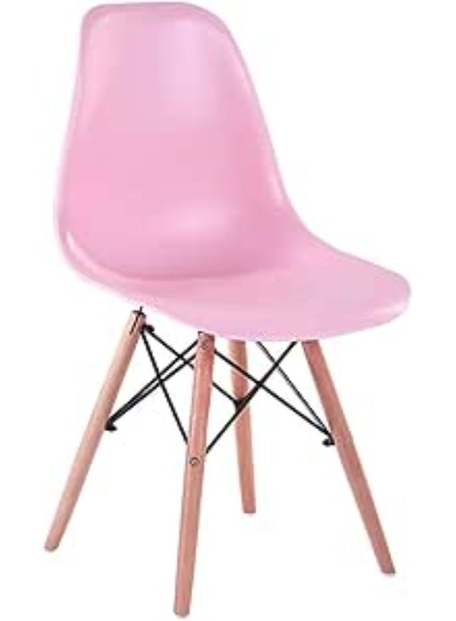 كرسي شيل لتناول الطعام – عملي ومتين – تصميم إسكندنافي بسيط للاستخدام اليومي - Image 1