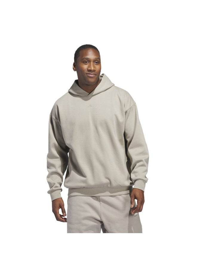 Adidas adidas ADI BB FL HOODY Beige Originals Unisex SWEATSHIRTS  - Image 4