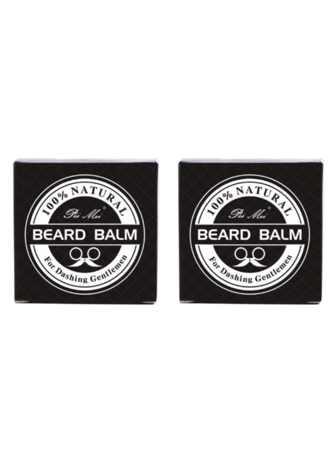 باي ماي قطعتين بلسم اللحية للرجال الأنيقين 60 جرام - Image 1