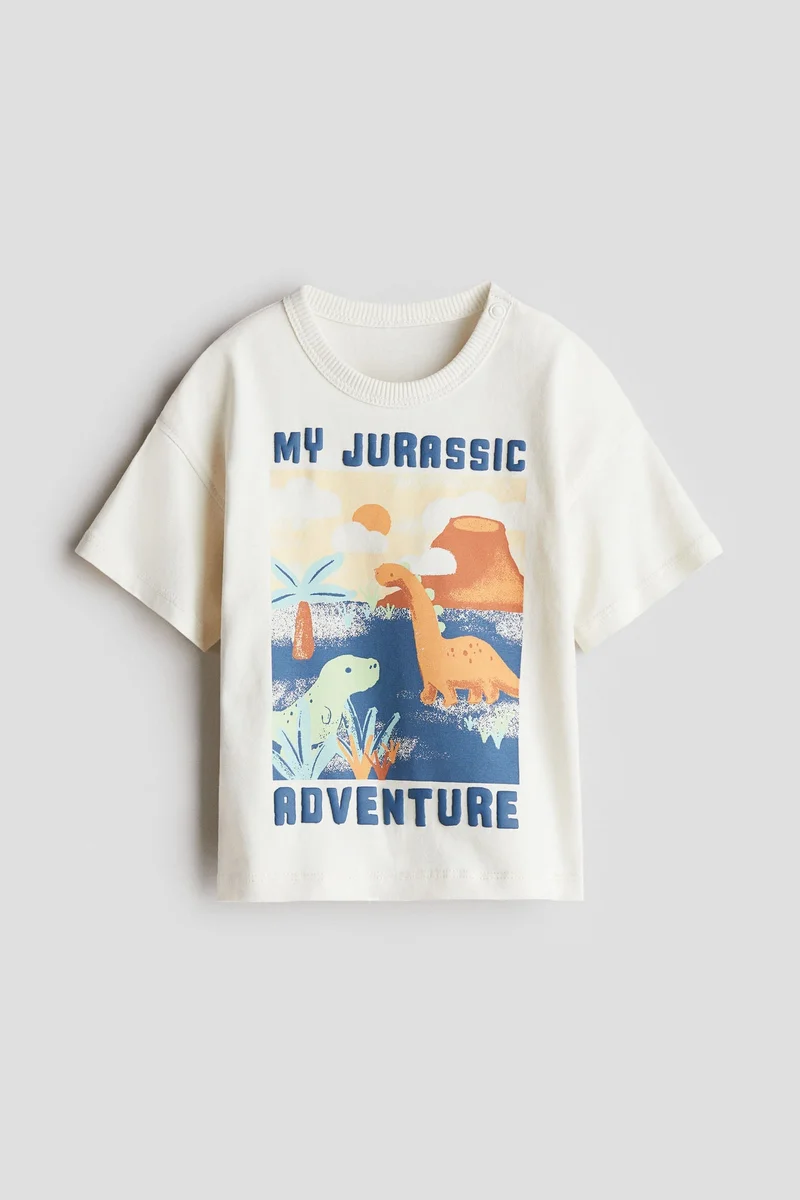 H&M Printed cotton T-shirt