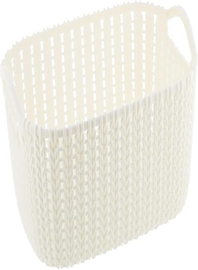 El Helal & Star Turt bread basket small (white)