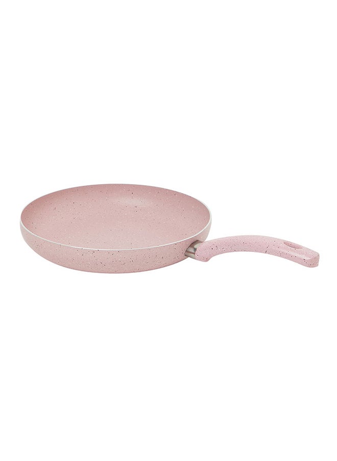 Napoli - 18 Pieces Turkish Granite Cookware Set with Pyrex Lid - Pink - Image 1