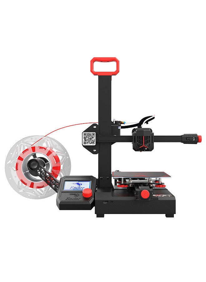Ender - Creality Ender-2 Pro 3D Printer Kit All Metal Desktop DIY 3D Printing 165*165*180mm/6.49*6.49*7inch Build Size Portable with Handle Tool Box - Image 1