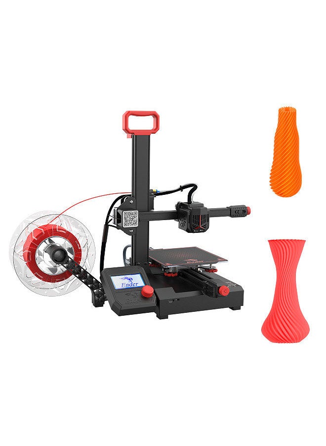 Ender - Creality Ender-2 Pro 3D Printer Kit All Metal Desktop DIY 3D Printing 165*165*180mm/6.49*6.49*7inch Build Size Portable with Handle Tool Box - Image 1