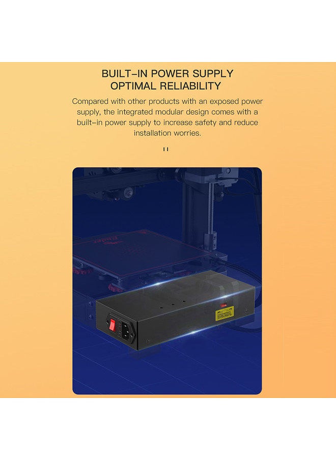 Ender - Creality Ender-2 Pro 3D Printer Kit All Metal Desktop DIY 3D Printing 165*165*180mm/6.49*6.49*7inch Build Size Portable with Handle Tool Box - Image 1