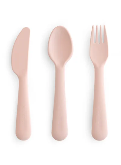 mushie Dinnerware Cutlery Set - Blush
