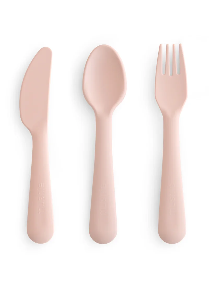 mushie Dinnerware Cutlery Set - Blush