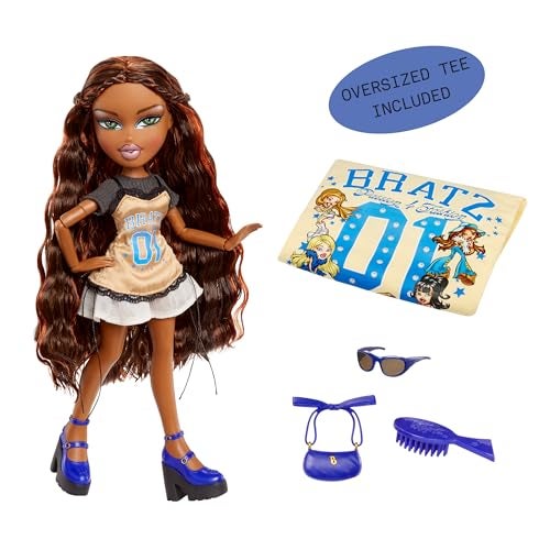 BRATZ دمية براز ستايلين ساشا مع تي شيرت قابل للتخصيص لك وإكسسوارات - Image 2