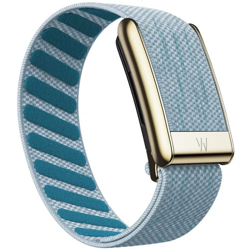 WHOOP Compatible with Whoop 5.0 Band Nylon Woven Stretchy Whoop MG Sports Replacement Strap with Metal Frame - Image 1
