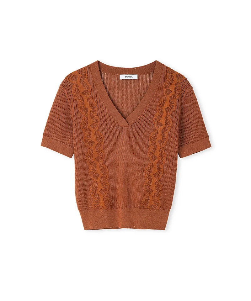 Ipekyol  Emboridered Knit Top for Women | Best Price UAE