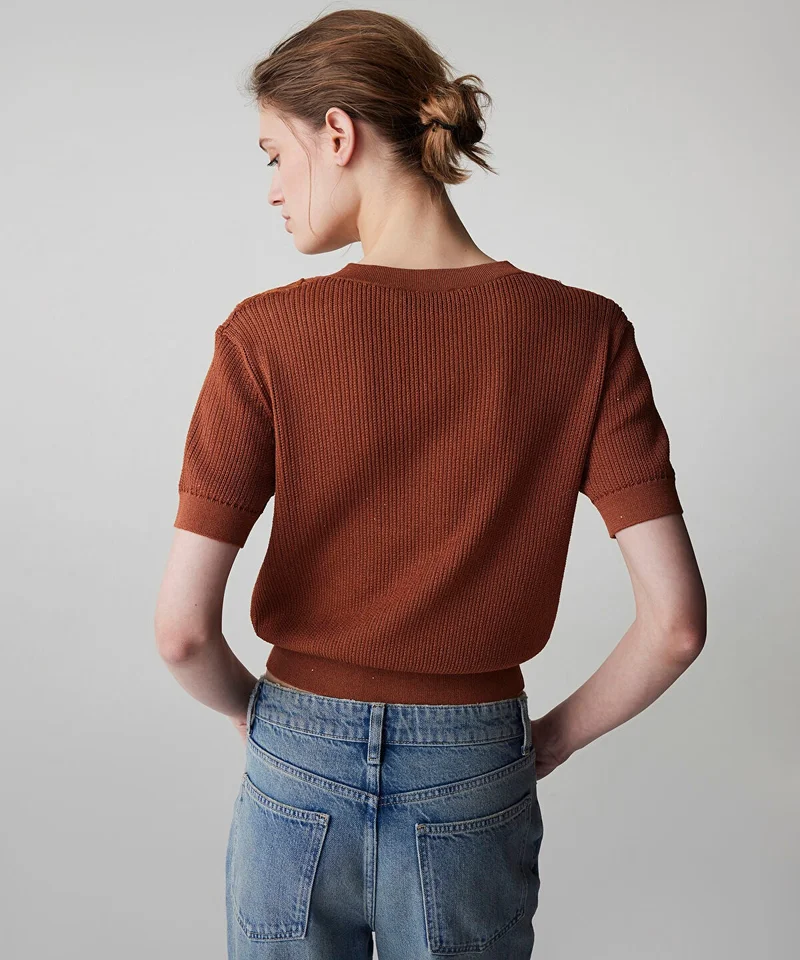Ipekyol  Emboridered Knit Top for Women | Best Price UAE