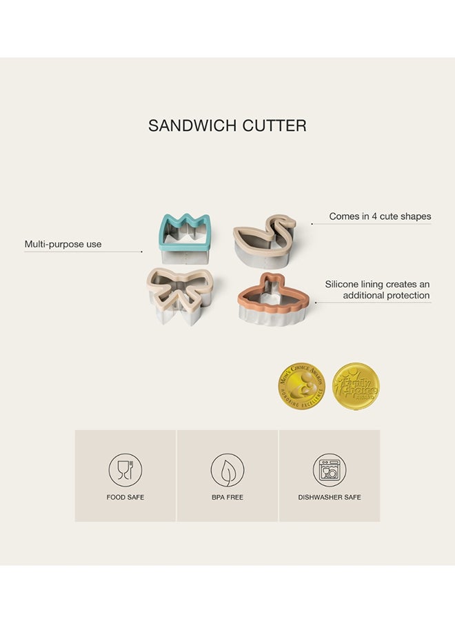 Citron - Sandwich Cutters, Set Of 4, Ballerina - Image 1