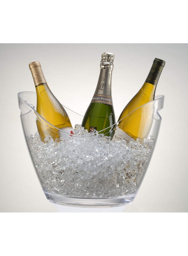 Prodyne G-4-C Vino Gondola Wine Tub, Clear