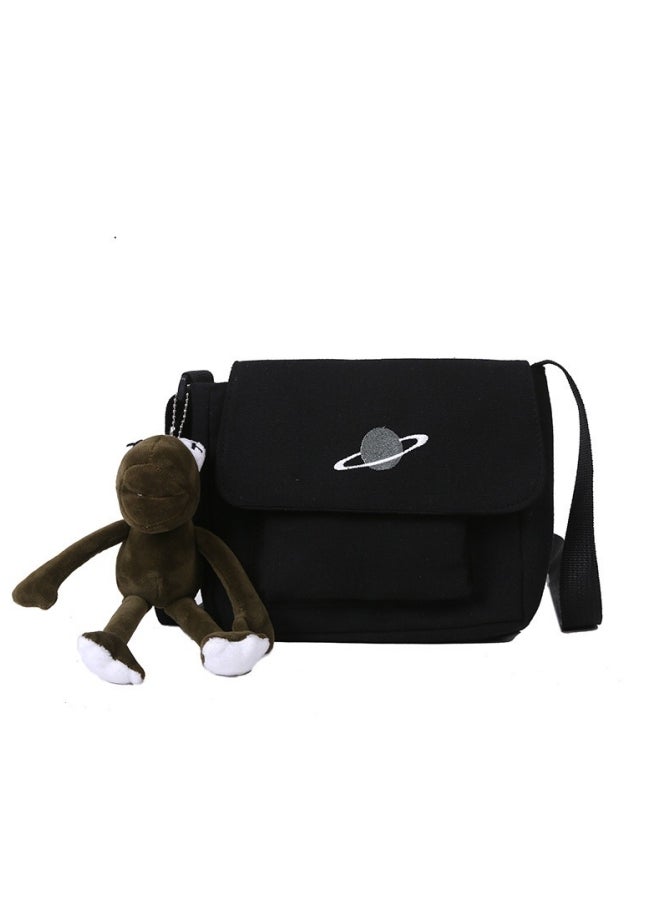 Unisex Stylish Crossbody Bag,  Men's/Women's  Large Capacity Messenger Bag Shoulder Bag Sling Bag Side Bag Carry Bag, Daily Commuter/Campus Phone Bag Satchel Bag for Girls/Boys/Teenagers/Students - Image 1