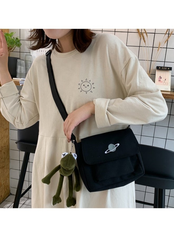 Unisex Stylish Crossbody Bag,  Men's/Women's  Large Capacity Messenger Bag Shoulder Bag Sling Bag Side Bag Carry Bag, Daily Commuter/Campus Phone Bag Satchel Bag for Girls/Boys/Teenagers/Students - Image 2