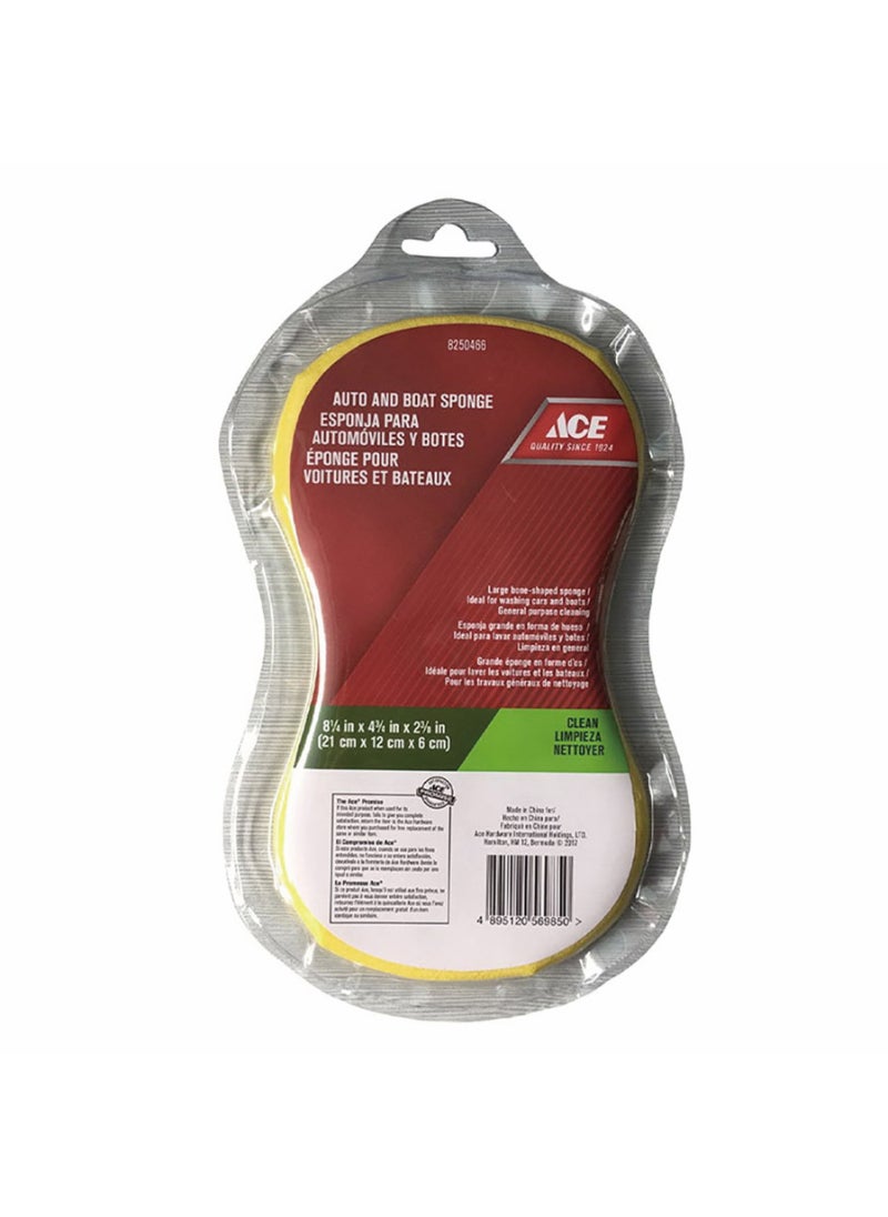 ACE ACE Compressed Sponge (21 x 12 x 6 cm, Tan) 