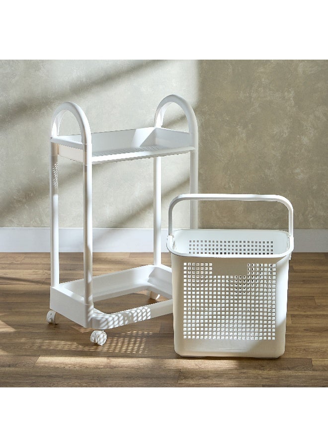 Home Box Laundry Hamper with Storage 46.5 x 78 x 30.5 cm  - Image 4