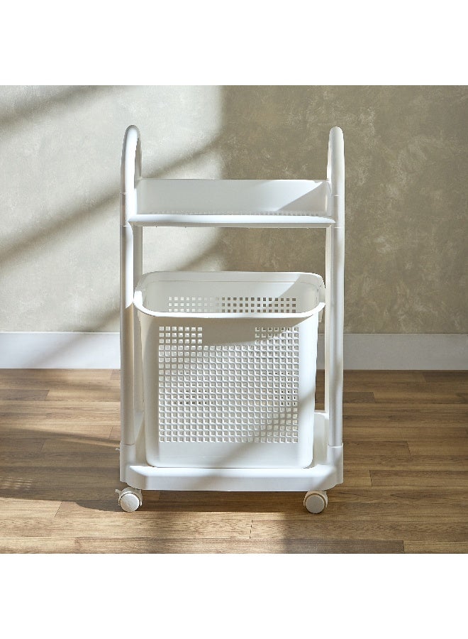 Home Box Laundry Hamper with Storage 46.5 x 78 x 30.5 cm - Image 2