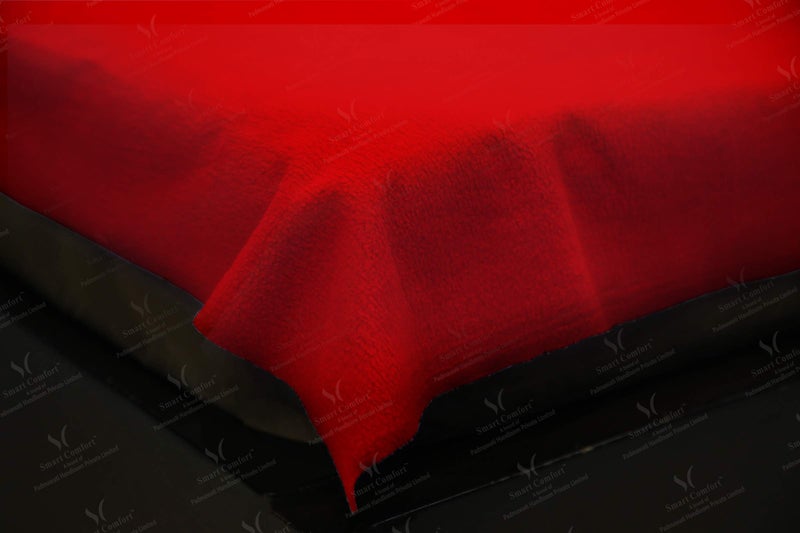 Smart Comfort Waterproof Baby Bed Protector Dry Sheet for Born Babies| Breathable | Extra Soft Fabric| Super Absorbent | Washable| Reusable | Anti Dust Changing Mat (Red, Large(100 X 140cm)) - Image 3