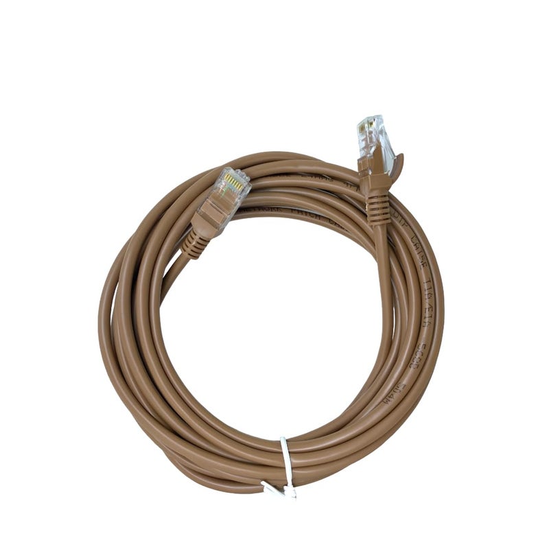 Upix Ethernet Patch Cord CAT5E, RJ45 LAN Cable - 4.5 Meters (15 Feet) - Image 1