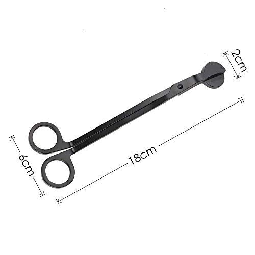 Sinen Candle Wick Trimmer ，Wick Clipper Cutter Scissor (Matte Black) - Image 5
