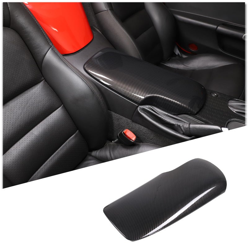 PIUGILH Car Armrest Center Console Pad Fit for Corvette C6 20052013 Accessories Car Armrest Cover Center Console Cover Waterproof Armrest Seat Box Protector