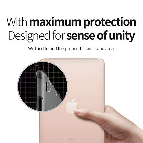 skoko 2pcs in 1set Back Body cover skin Compatible with iPad Pro 11 inch 4 3 2th Generation M1 M2 2020-2022, Similar to screen Protector TPU, Transperant matte - Image 5