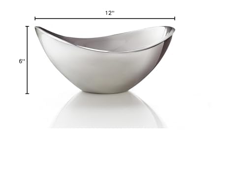 Nambe Nambé Butterfly Bowl 11-Inch, Sculptural Serveware with Elongated Wing-Like Curves – Stylish Decorative Dining & Entertaining Dish, Durable Temperature-Retaining Metal Alloy for Everyday Table Use - Image 3