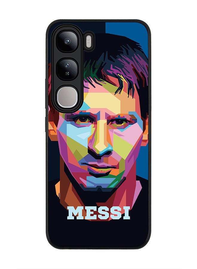 Stylizedd For vivo V40 Lite Case,Slim fit Camera Protection, Shockproof Thin Phone cover - Poly Messi - Image 1