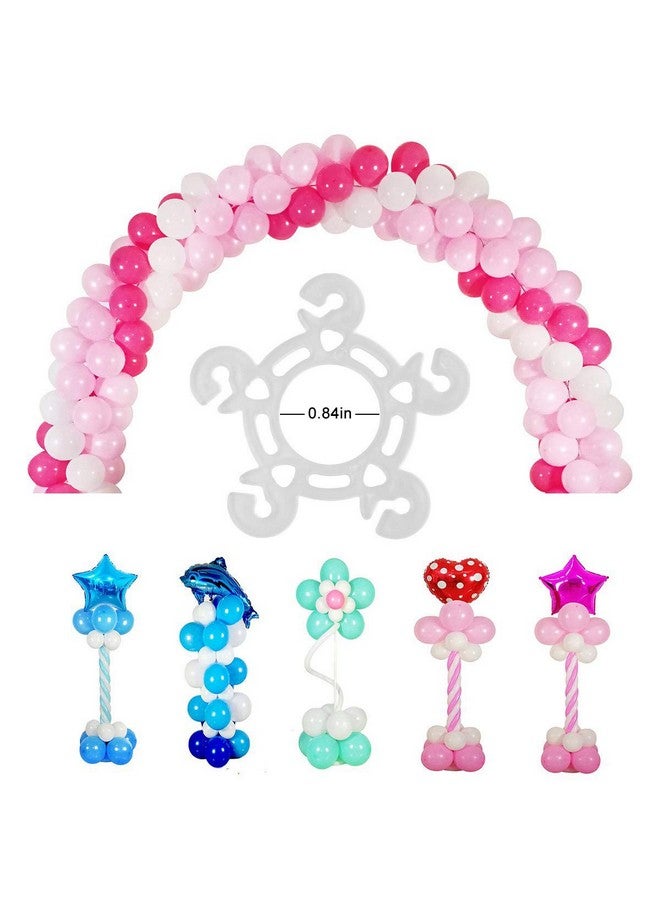 Tinabless Balloon Clips(120 Pcs), Tinabless Balloon Connectors For Decor Balloon Arch, Balloon Column Stand And Balloon Flowers - Image 2